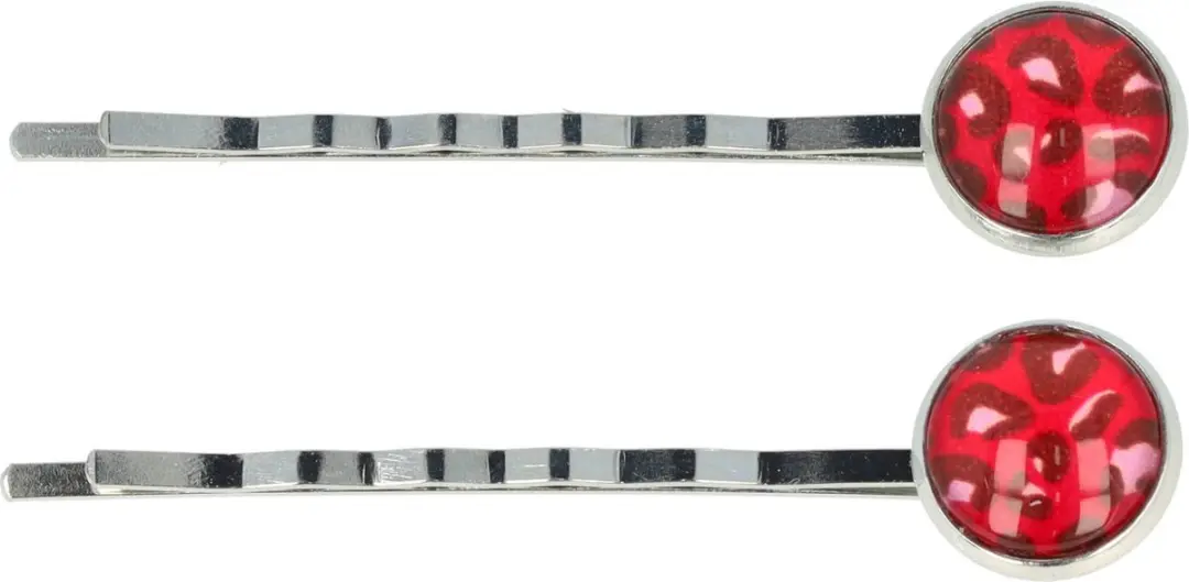 Haarsoires Schuifspeldjes Panterprint 6cm