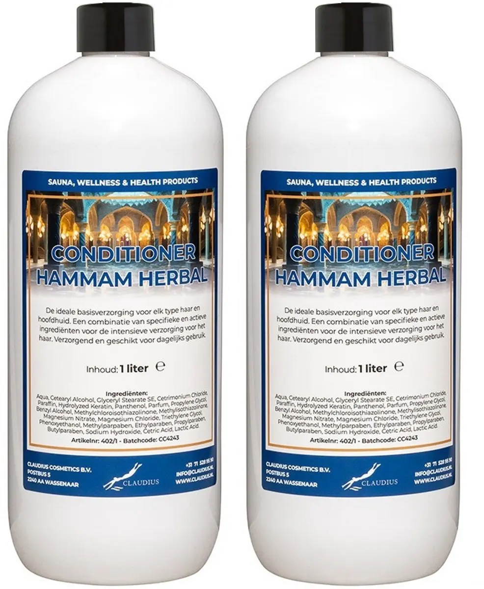Splashbox Cosmetics Hammam Herbal Hairconditioner 1L