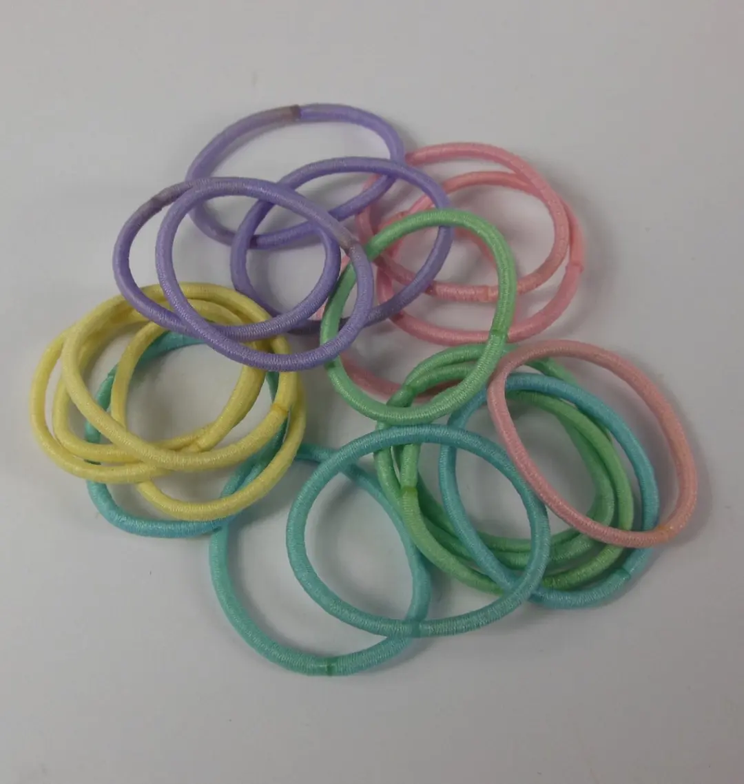 Hairmode Endless Elastiek - 20 Stuks - Multicolor