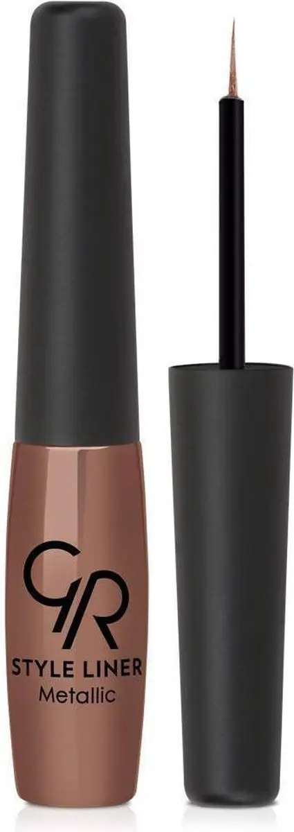 Golden Rose Metallic Eyeliner Bruin - 120ml