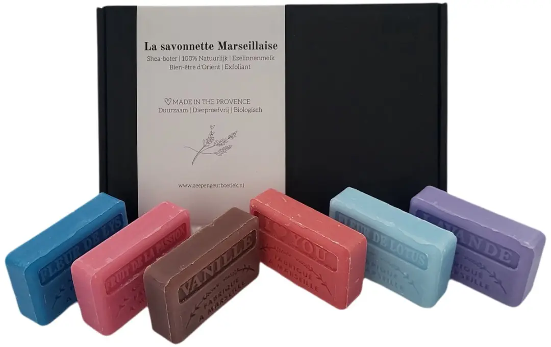 Savon de Marseille Zeepset 6x125g