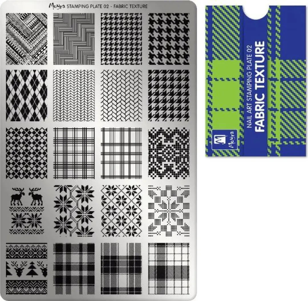 Moyra Stamping Plate 02 Textuur