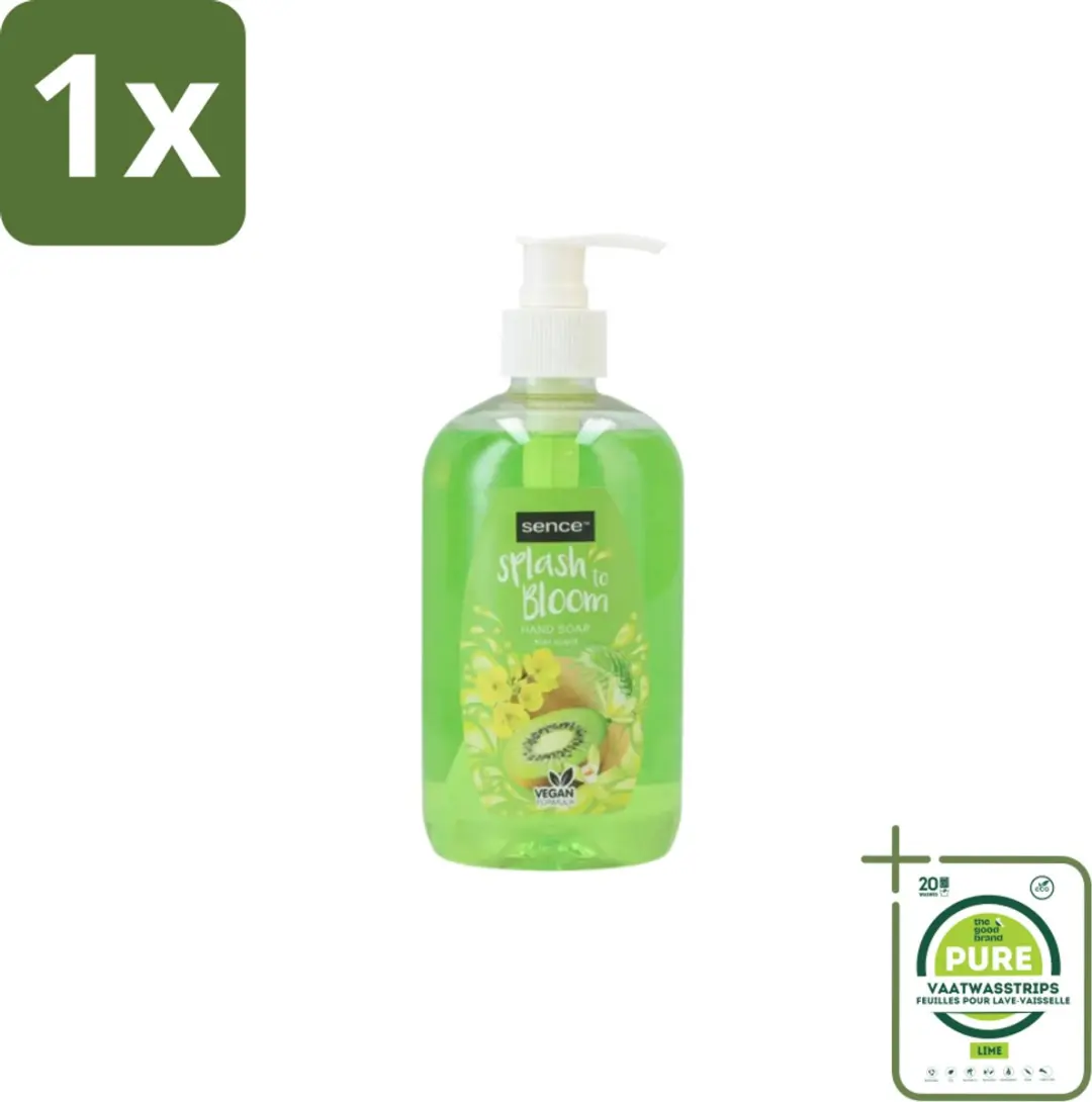 Sence Splash To Bloom Handzeep 500ml - Kiwi