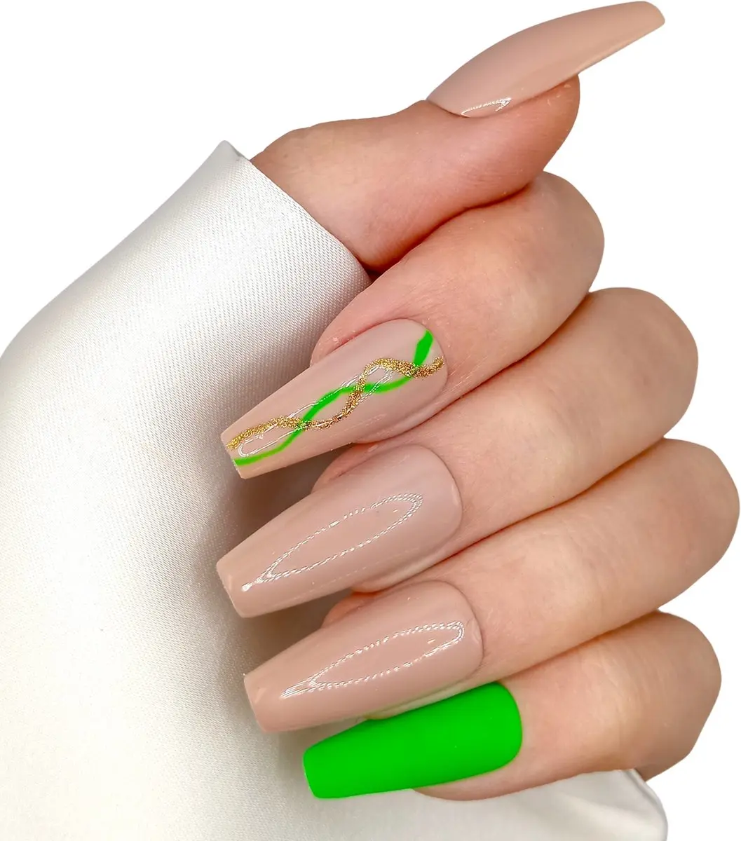 SD Press on Nails B-127 Plaknagels