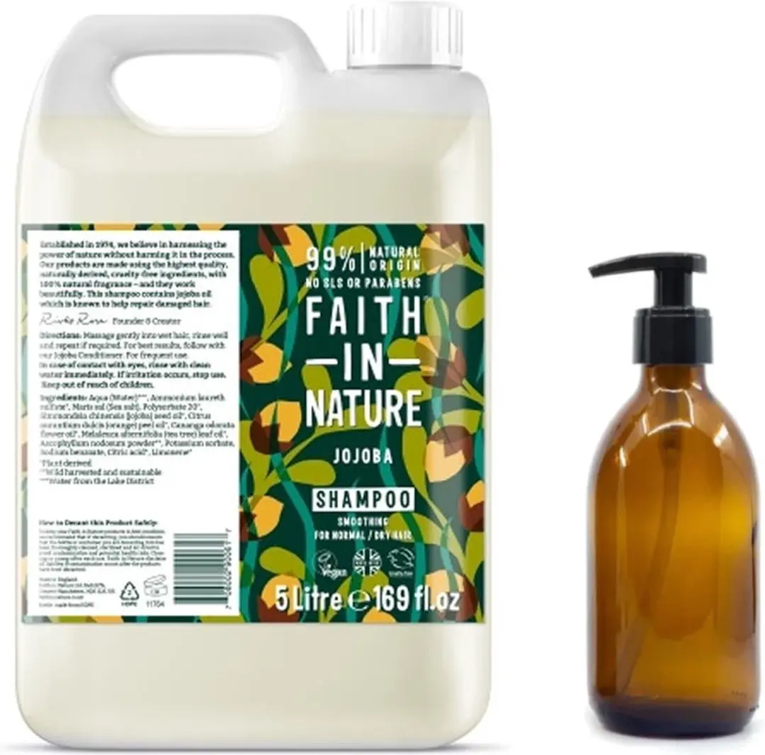 Faith In Nature Jojoba Shampoo Refill 5L