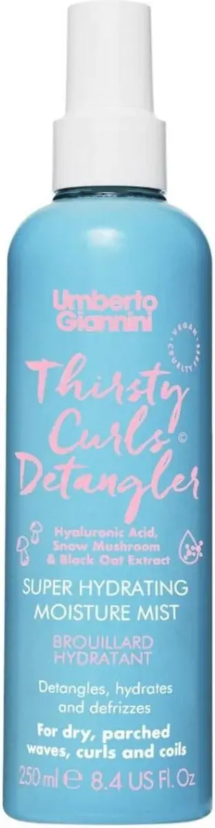 Umberto Giannini Thirsty Curls Detangler 250ml