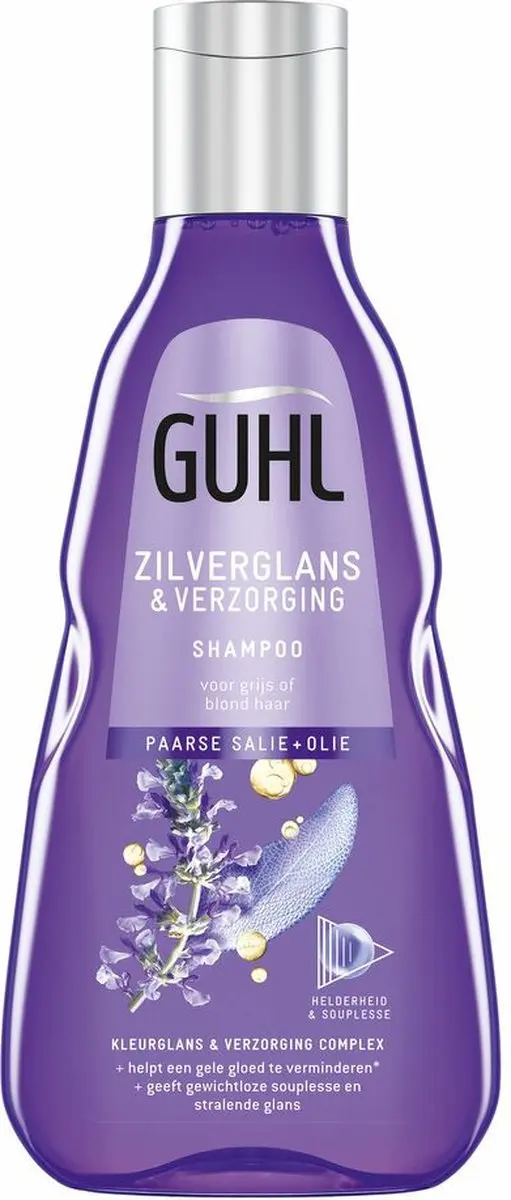 Guhl Zilverglans & Verzorging Shampoo - 4x250ml