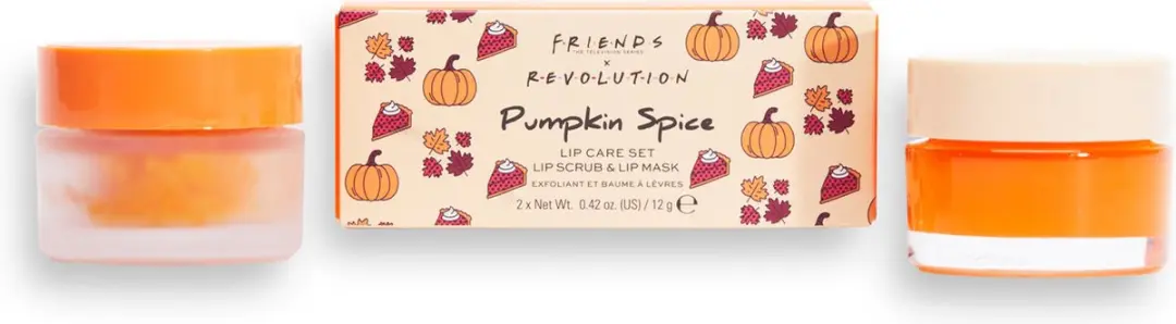 Makeup Revolution X Friends Pumpkin Spice Lipverzorging - 2 Stuks