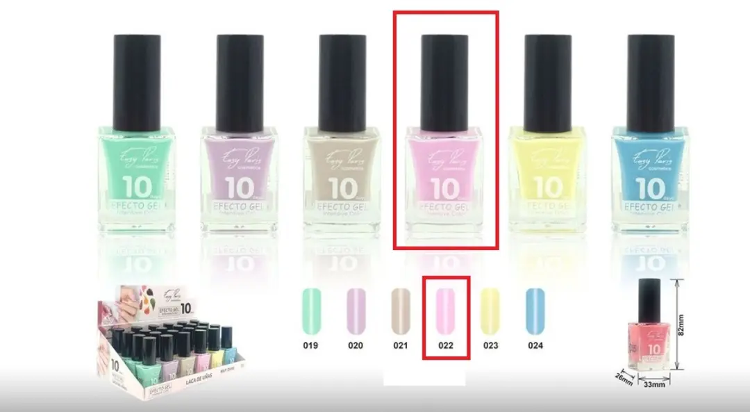 Easy Paris Cosmetics 10-Days Effect Gel Nagellak 022