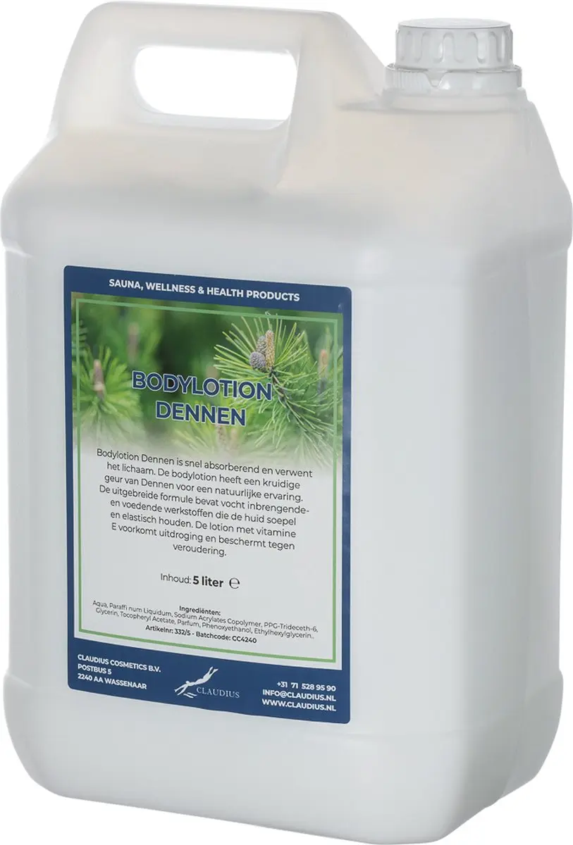 Splashbox Cosmetics Dennen Bodylotion 5L