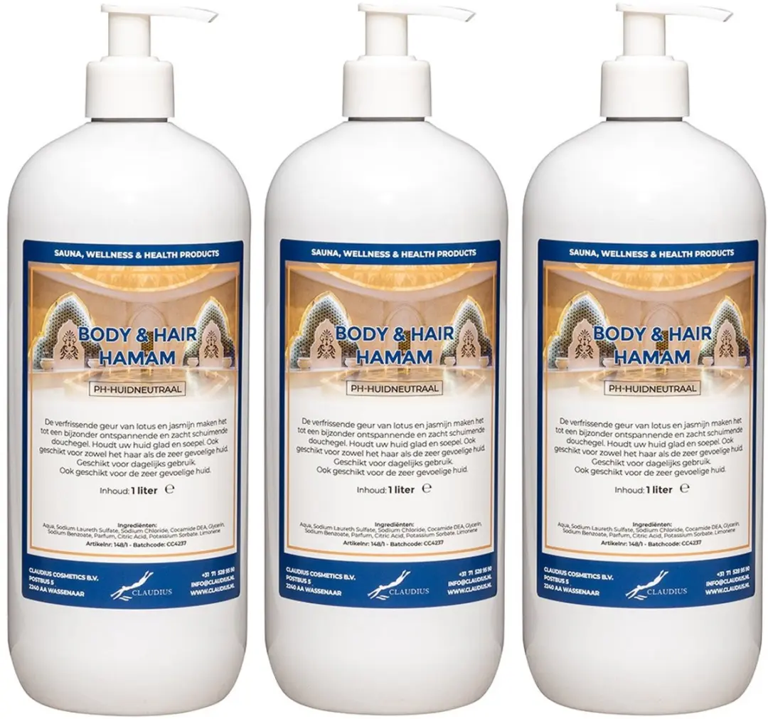 Splashbox Cosmetics Body & Hair Hamam 1L