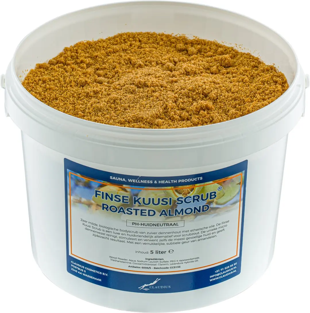 Splashbox Cosmetics Kuusi Scrub Roasted Almond 5L