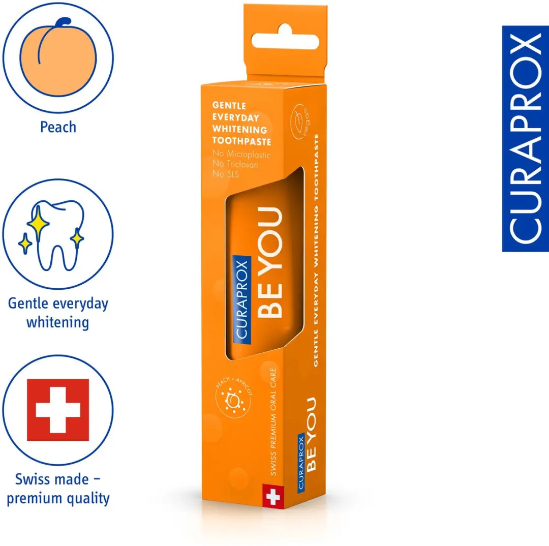 Curaprox Be You Tandpasta Perzik & Abrikoos 60ml