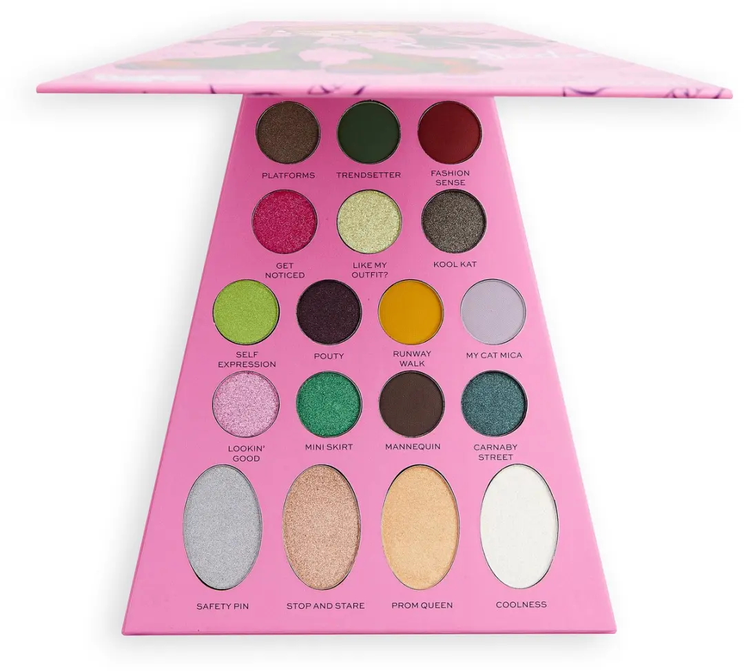 Makeup Revolution x Bratz Jade Oogschaduw Palette - 18 Kleuren