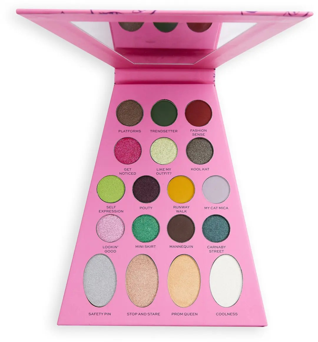 Makeup Revolution x Bratz Jade Oogschaduw Palette - 18 Kleuren