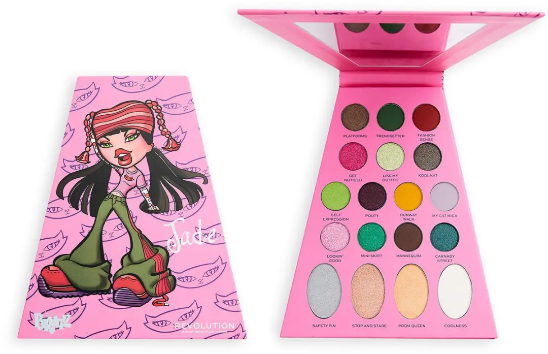 Makeup Revolution x Bratz Jade Oogschaduw Palette