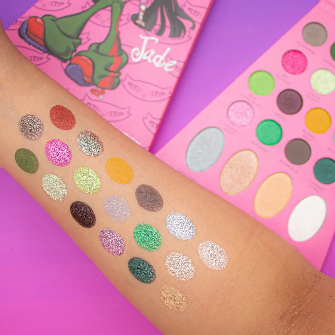 Makeup Revolution x Bratz Jade Oogschaduw Palette - 18 Kleuren