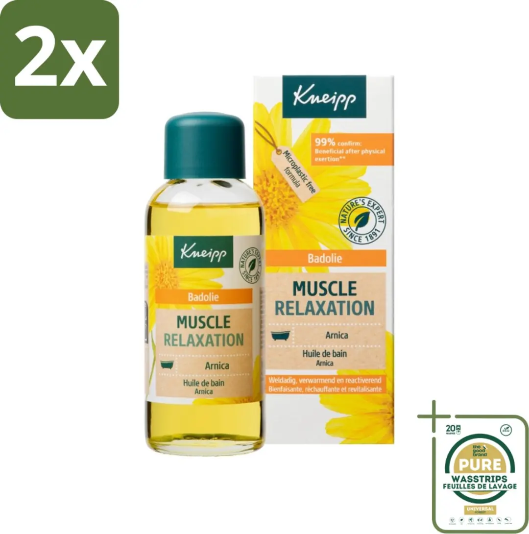 Kneipp Arnica Badolie 100ml - 2 Stuks