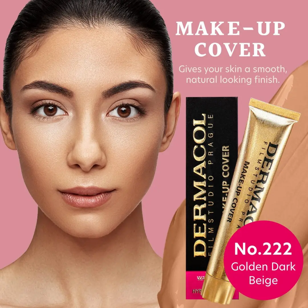 Dermacol Full Coverage Matte Foundation 30ml - Shade 222 - SPF 30