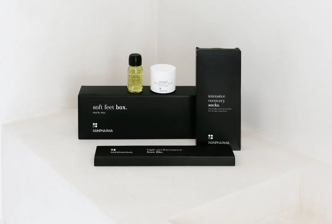 RainPharma Soft Feet Box - 4-delige Voetverzorging Set 1ml