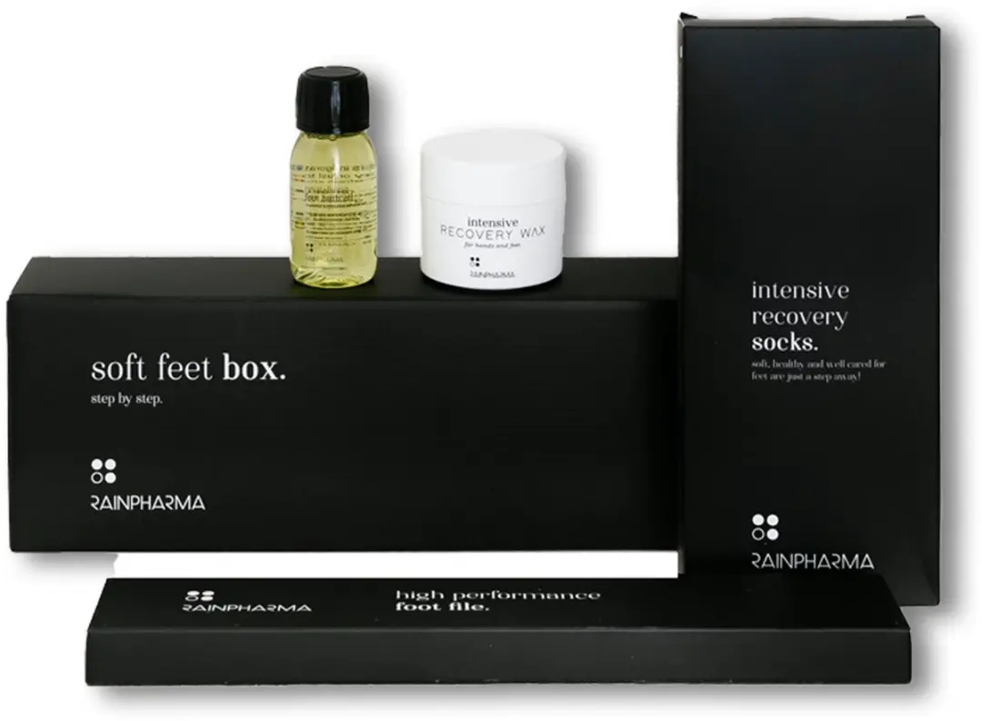 RainPharma Soft Feet Box - 4-delige Voetverzorging Set 1ml