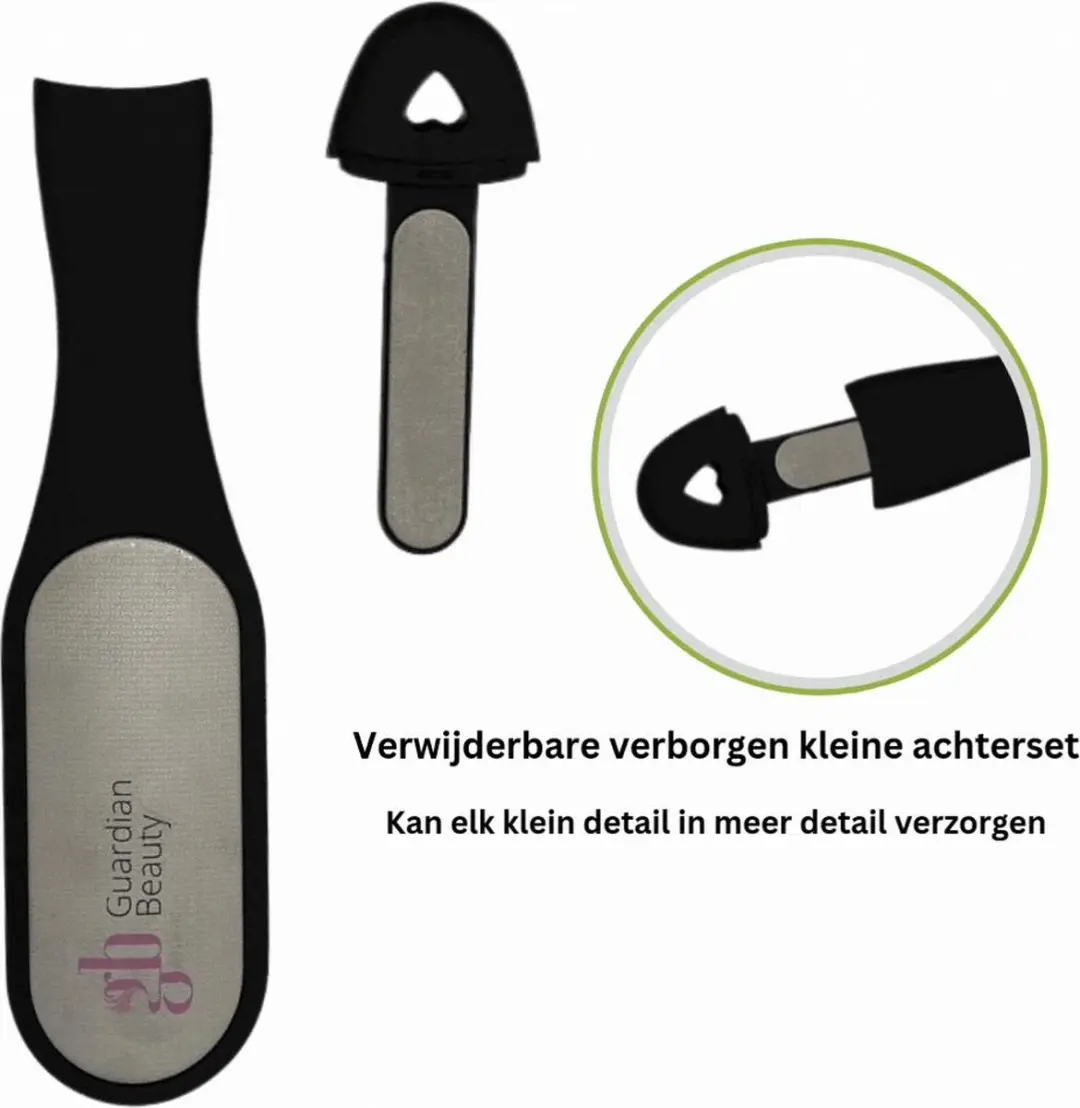 Guardian Beauty Voetbestand 3-in-1 - Dubbelzijdig - Zwart