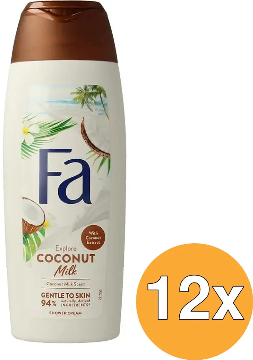 Fa Douchegel Coconut Milk 6x250ml