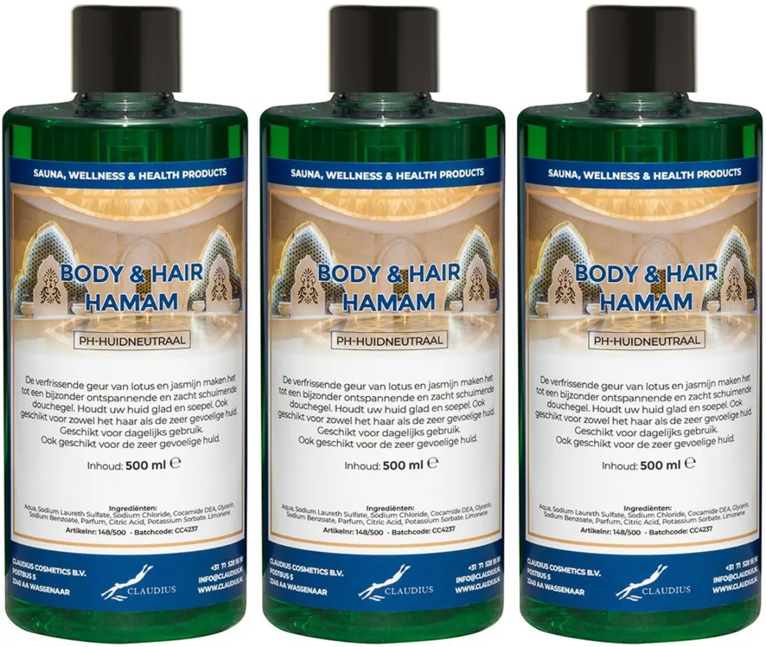 Splashbox Cosmetics Body & Hair Hamam 500ml
