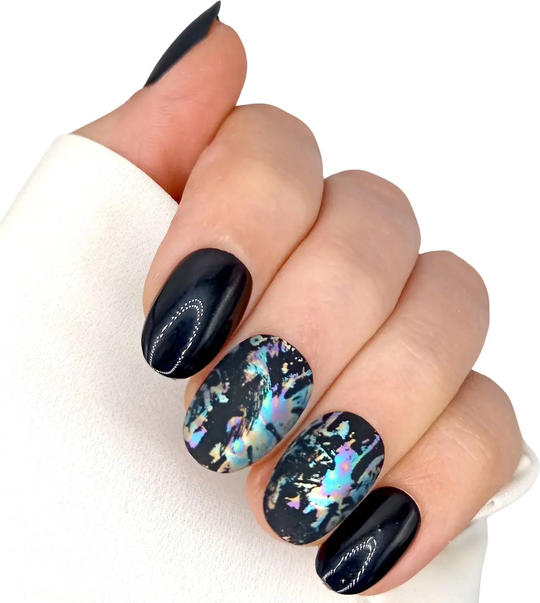SD Press on Nails B-147 Plaknagels XS Almond