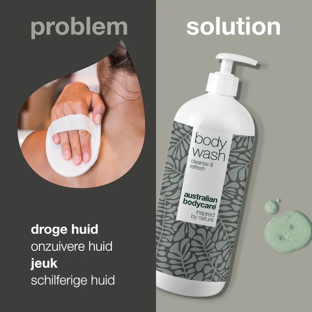Australian Bodycare Body Wash 1000ml - Anti-Puistjes Douchegel