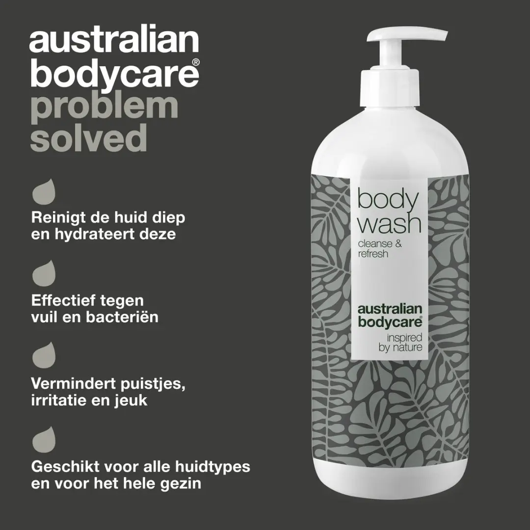 Australian Bodycare Body Wash 1000ml - Anti-Puistjes Douchegel