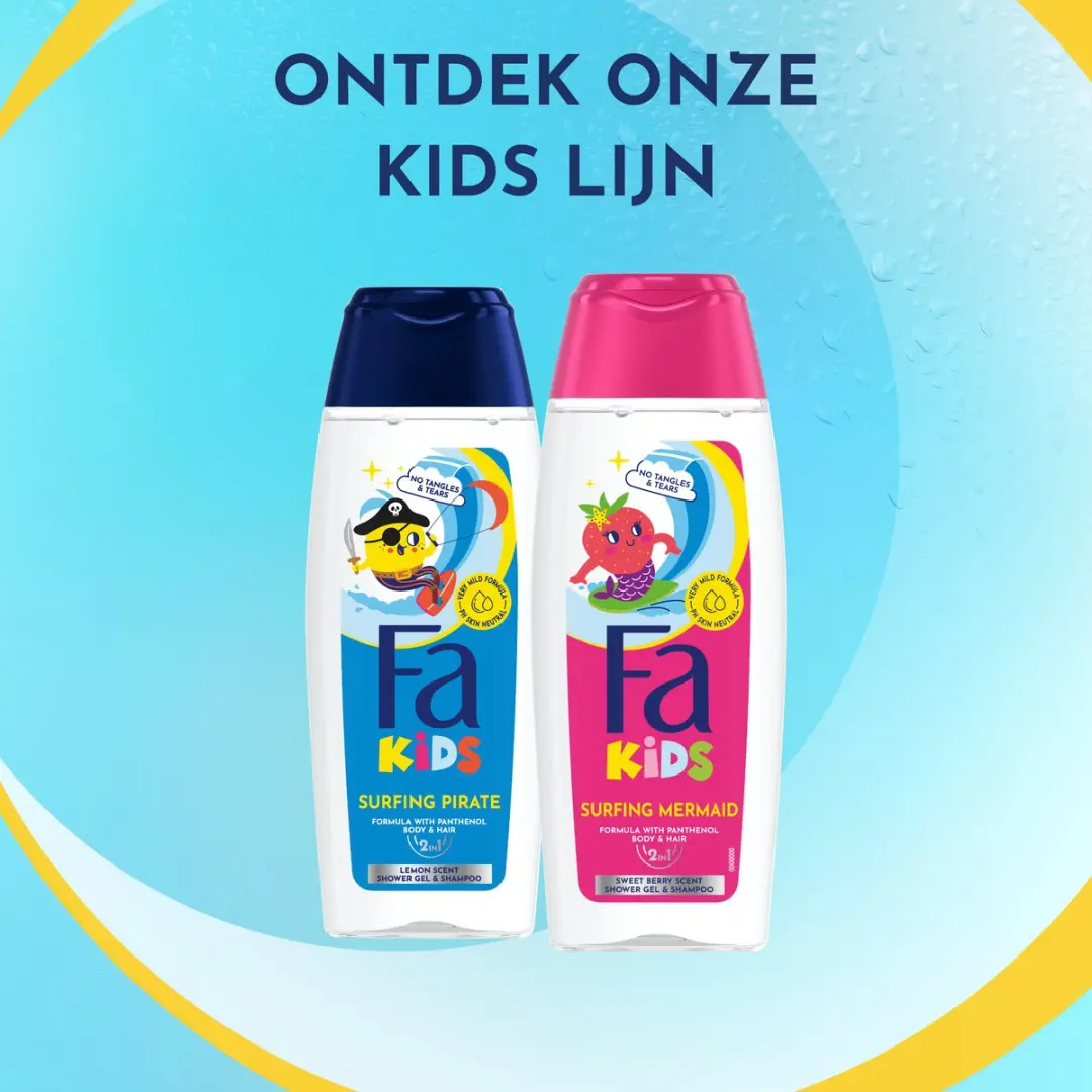 Fa Kids Surfing Mermaid Douchegel 12x250ml