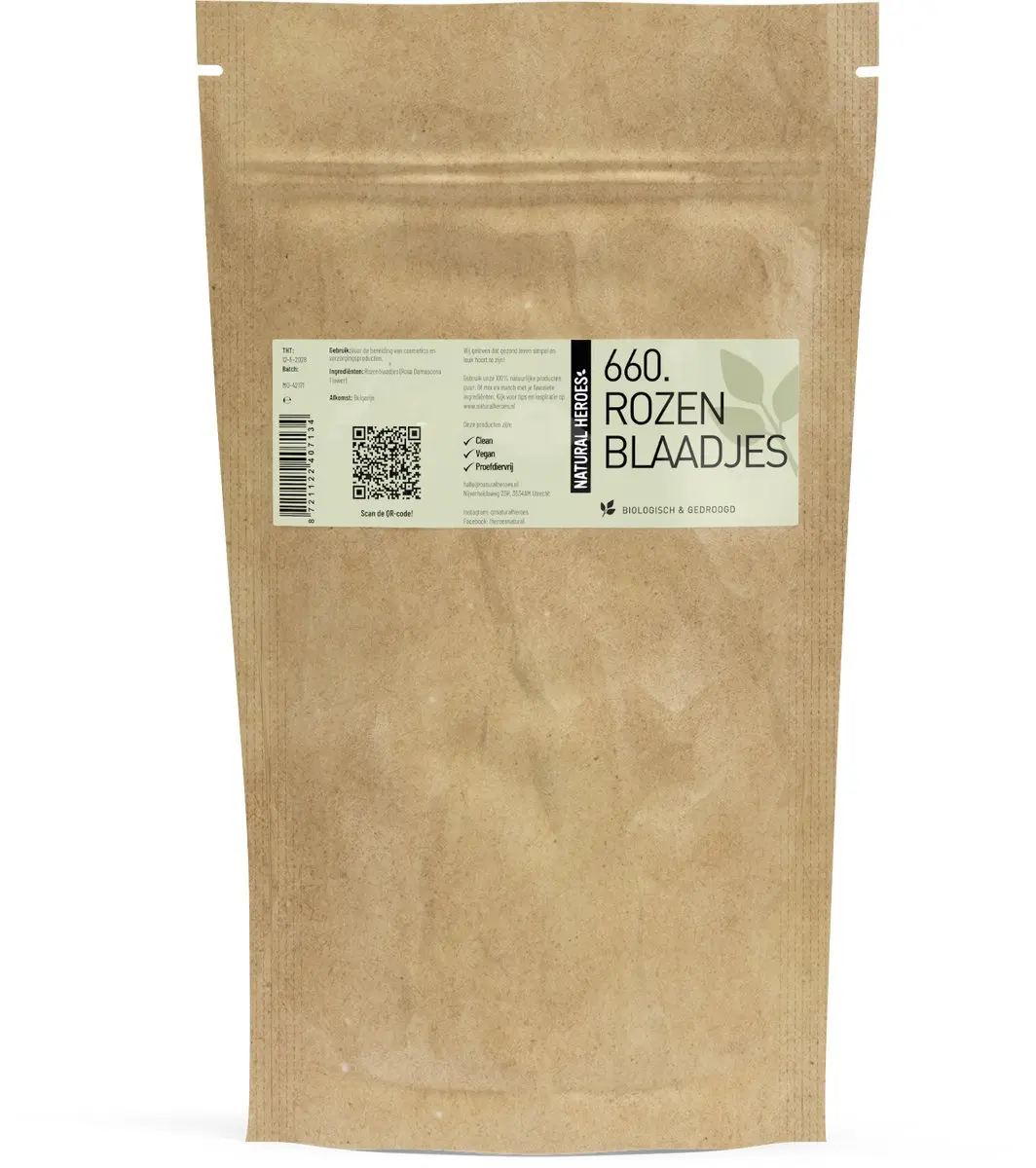 Natural Heroes Rozenblaadjes Biologisch 100g