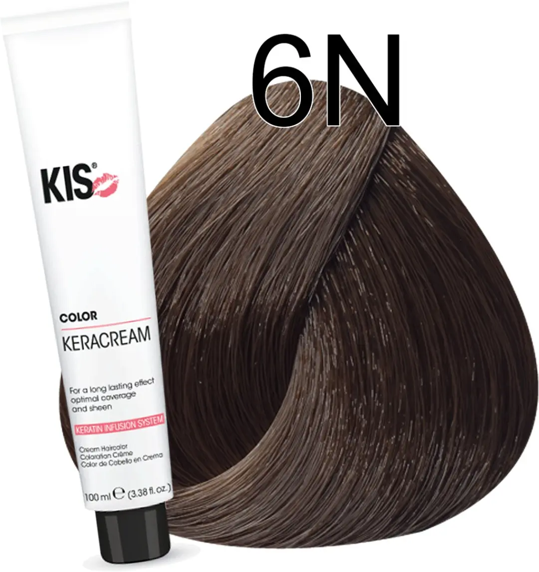 KIS Haarverf 6N Donkerblond - 100ml