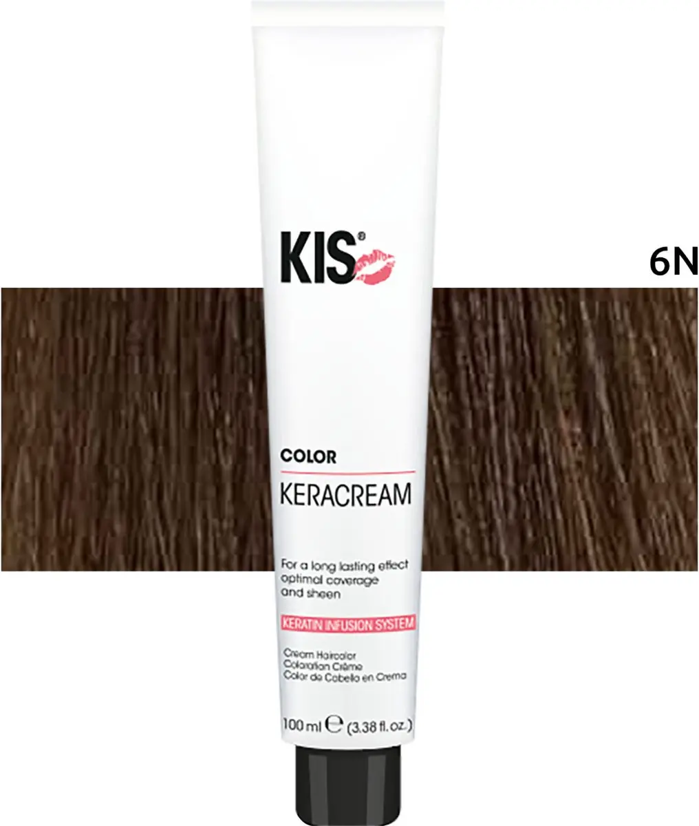 KIS Haarverf 6N Donkerblond - 100ml