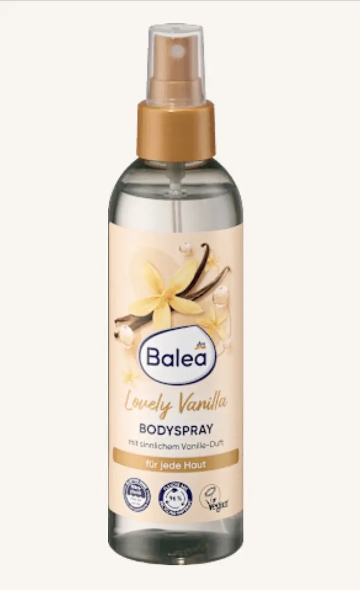 Balea Bodyspray Lovely Vanilla 200ml