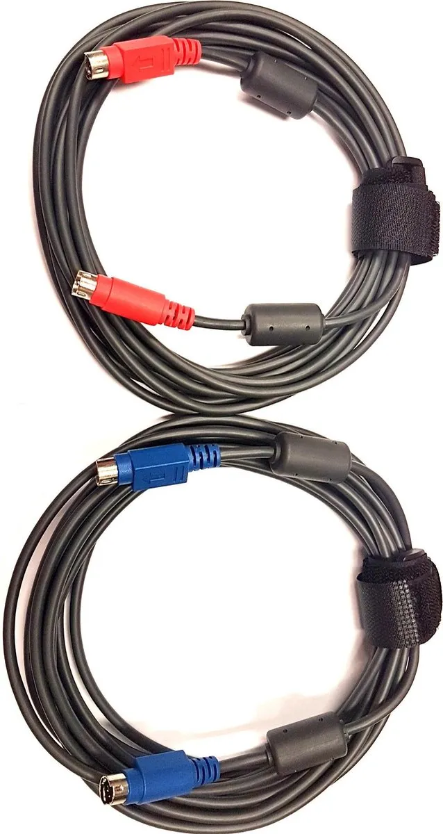 Logitech Mini-DIN Kabel 993-001137 - 2 Stuks - Zwart