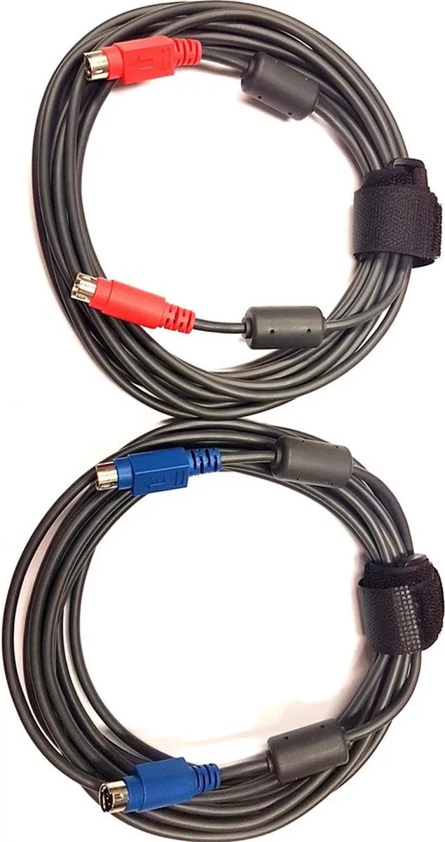 Logitech Mini-DIN Kabel 993-001137 - 2 Stuks - Zwart