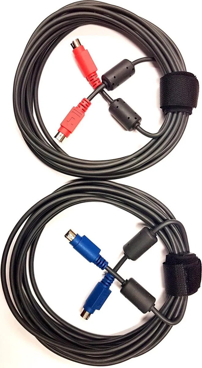 Logitech Mini-DIN Kabel 993-001137 - 2 Stuks - Zwart