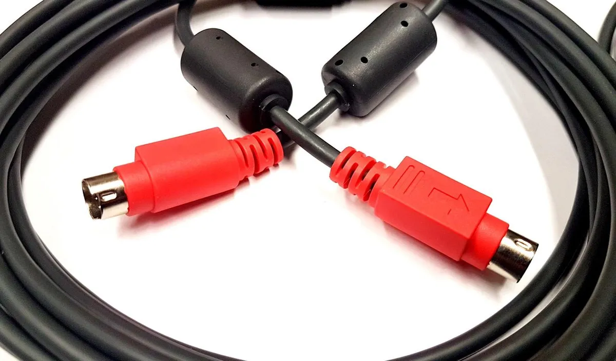 Logitech Mini-DIN Kabel 993-001137 - 2 Stuks - Zwart