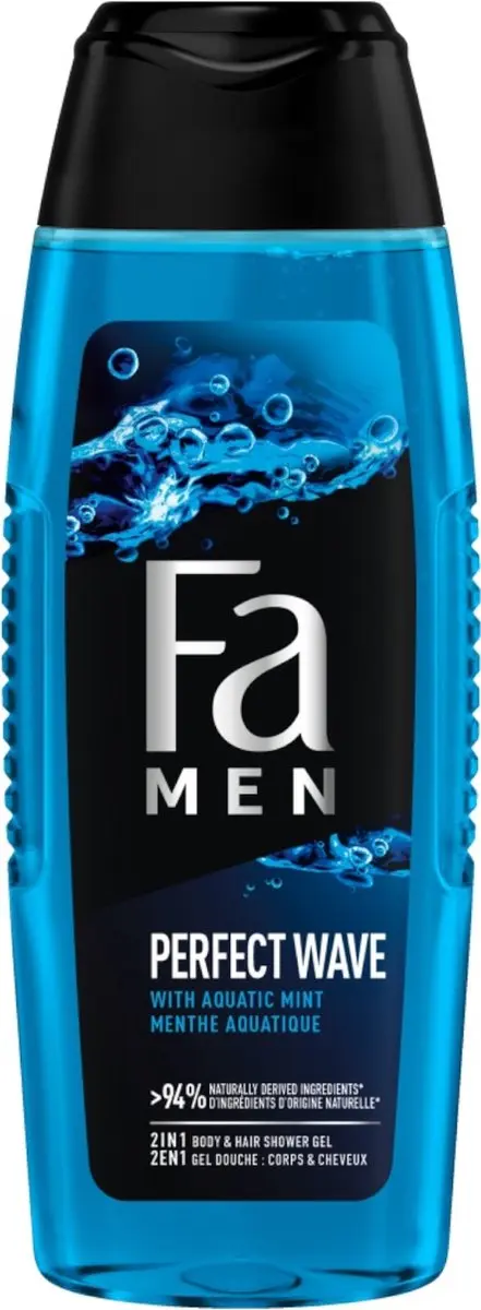 Fa Men Perfect Wave Douchegel & Shampoo 250ml