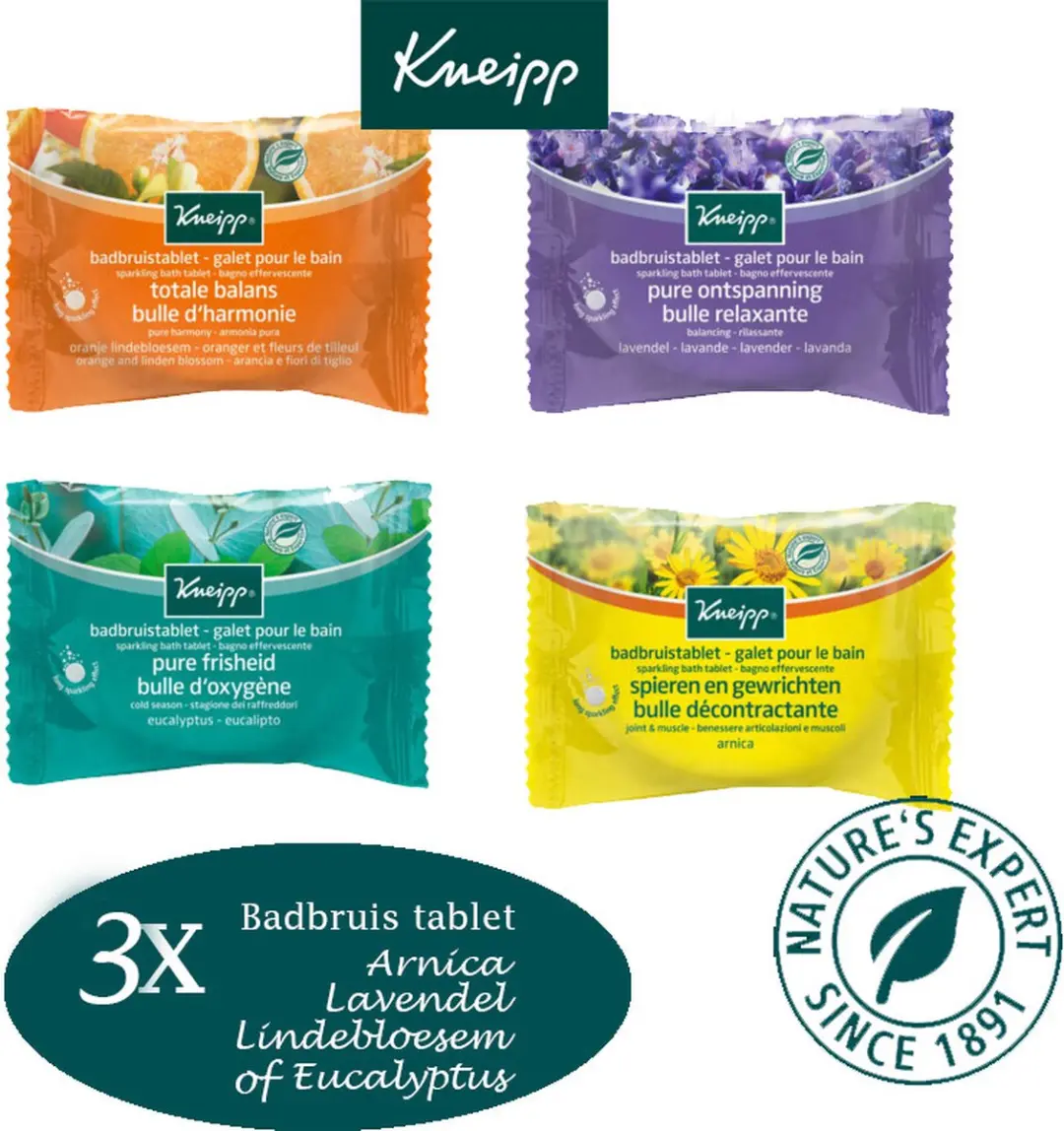 Kneipp Badbruistabletten