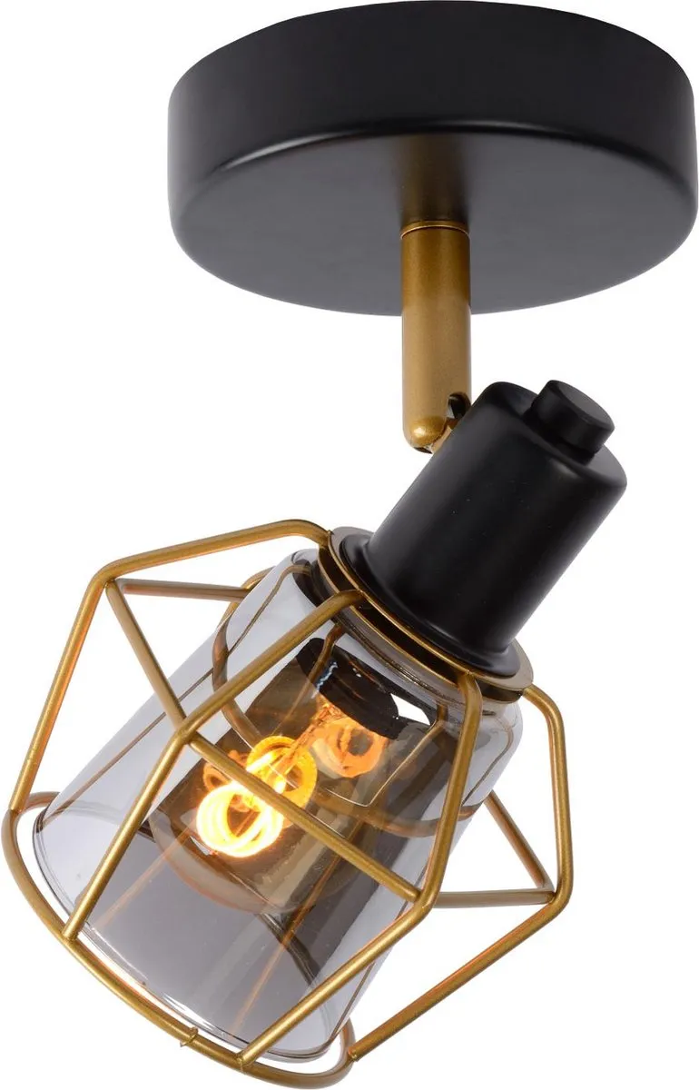 Lucide NILA Plafondspot E14 - Zwart