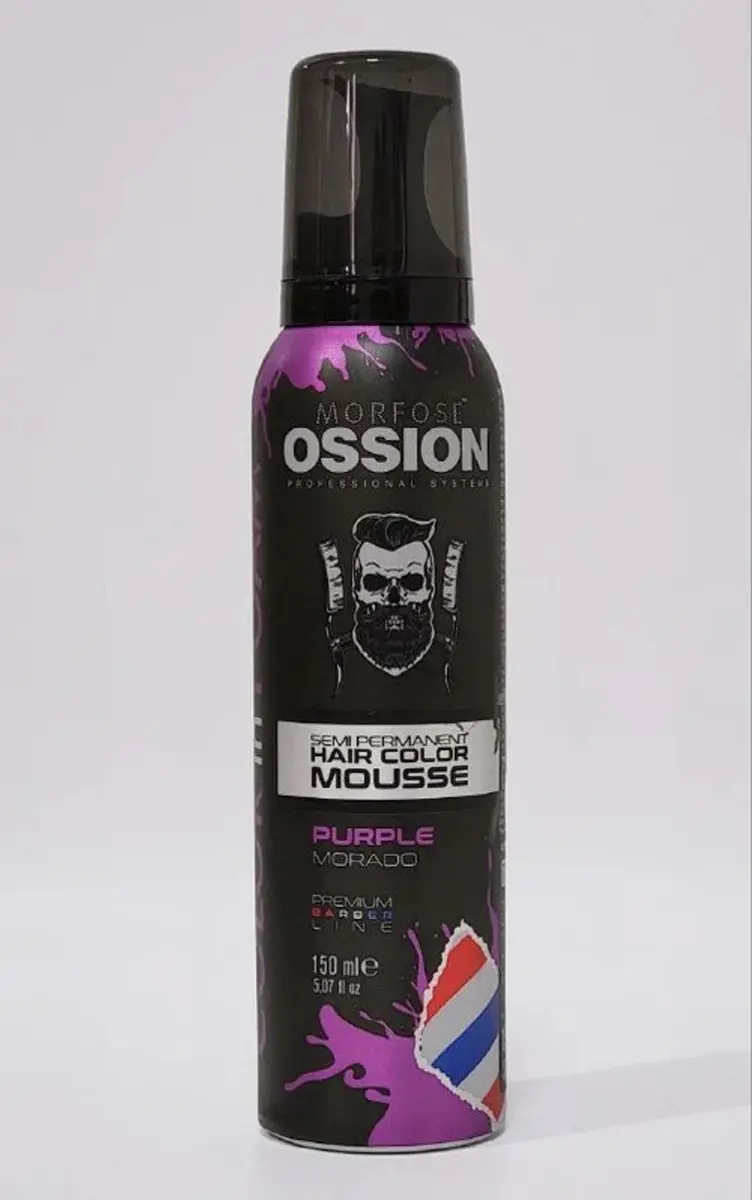 Morfose Ossion Semi-Permanente Haarkleurmousse Purple Morado 150ml