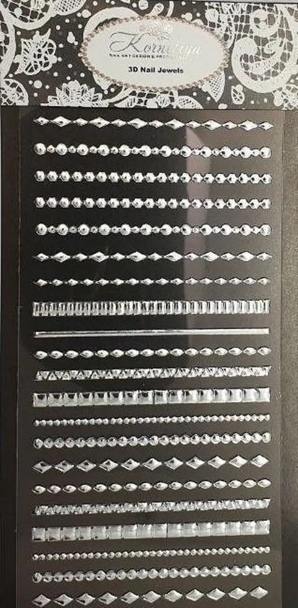 Korneliya 3D Nail Jewels XL09 Studs