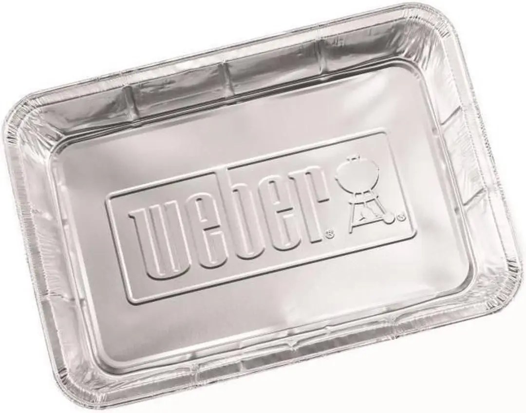 Weber Aluminium Lekbakjes XL - 5 Stuks