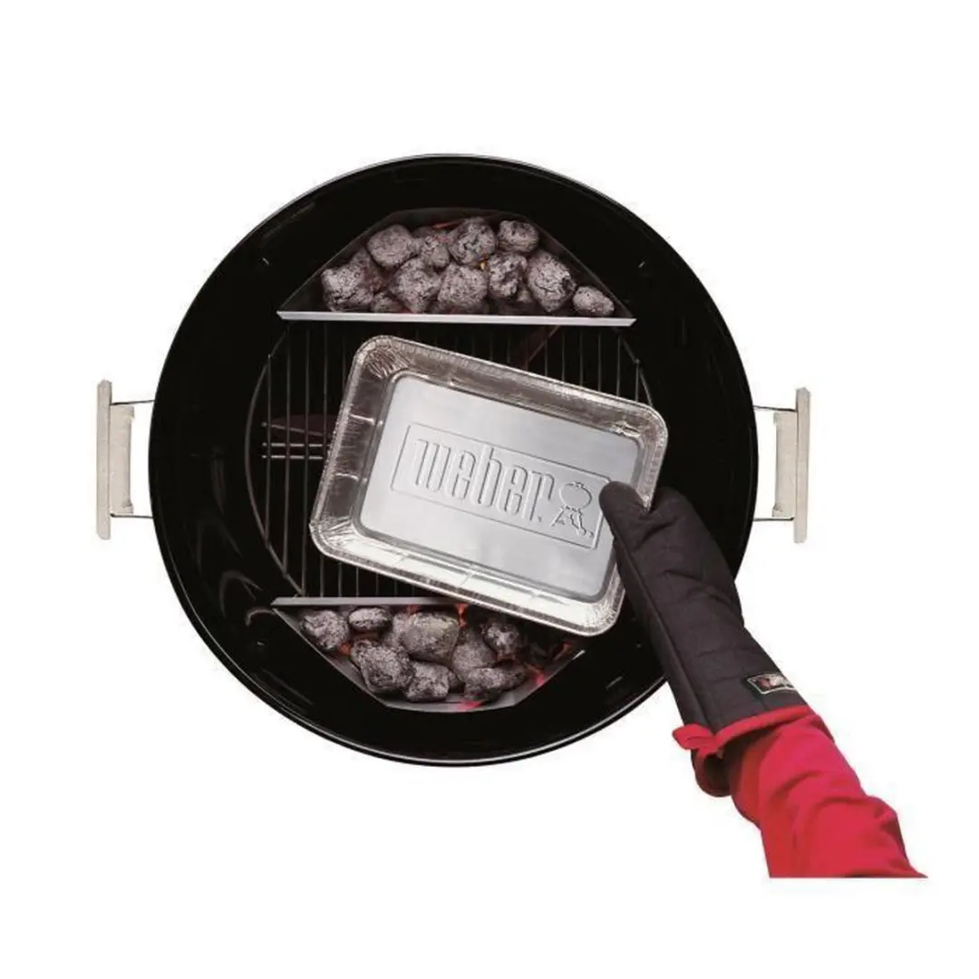 Weber Aluminium Lekbakjes XL - 5 Stuks