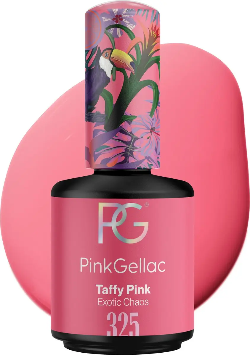 Pink Gellac 325 Taffy Pink Gellak 15ml
