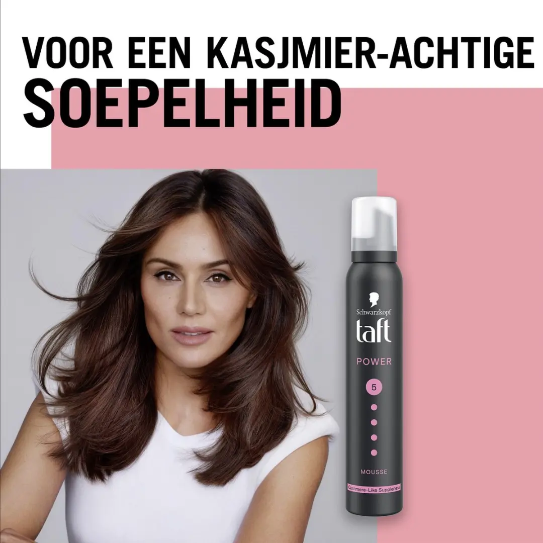 Taft Power Cashmere Mousse Haarmousse - 6x 200ml