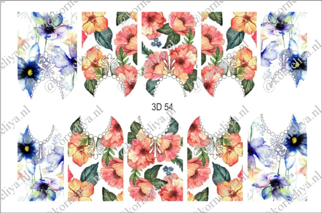 Korneliya 3D Waterdecal 054
